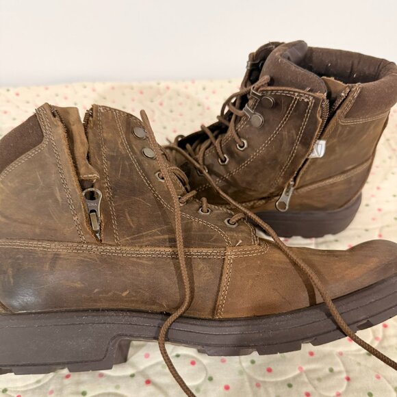UGG | Biltmore Mid Boot Plain Toe with Sheepskin Insoles | Brown | US 11 - Picture 8 of 9
